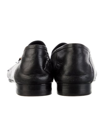 Gucci Brixton Bobcat Horsebit Accent Dress Loafers