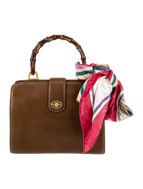 Gucci Leather Top Handle Bag