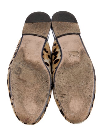 Gucci Horsebit Accent Ponyhair Mules