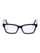 Gucci Interlocking G Logo Square Eyeglasses