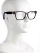 Gucci Interlocking G Logo Square Eyeglasses