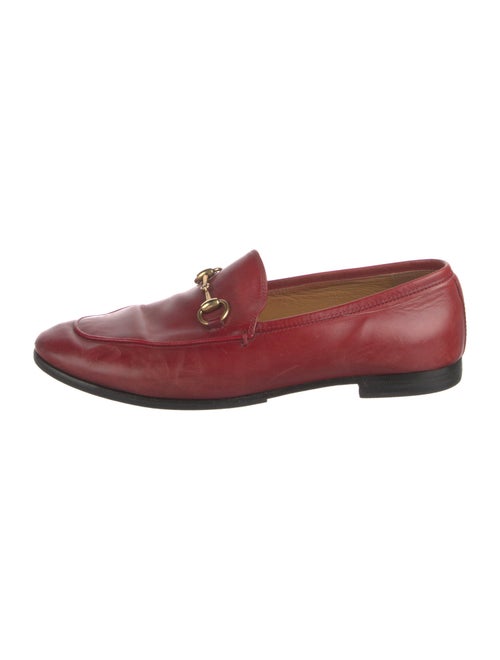 Gucci Horsebit Accent Leather Loafers