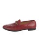Gucci Horsebit Accent Leather Loafers