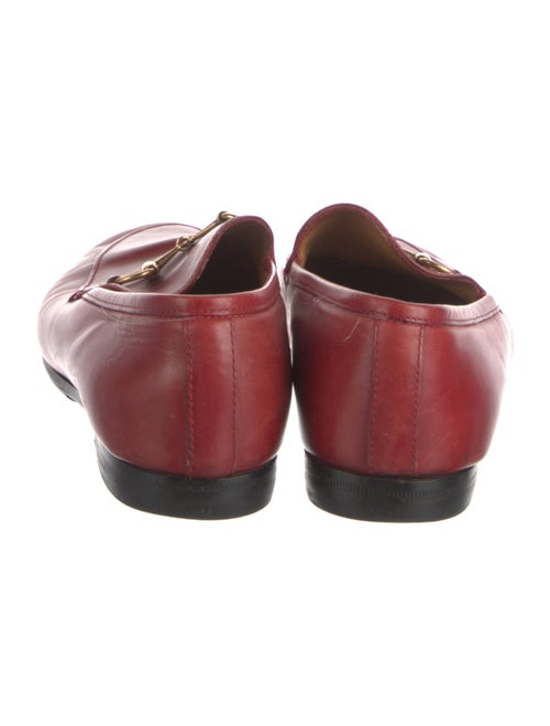 Gucci Horsebit Accent Leather Loafers