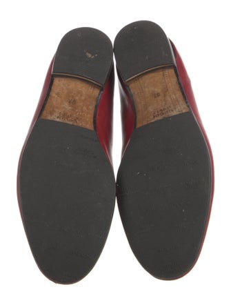 Gucci Horsebit Accent Leather Loafers