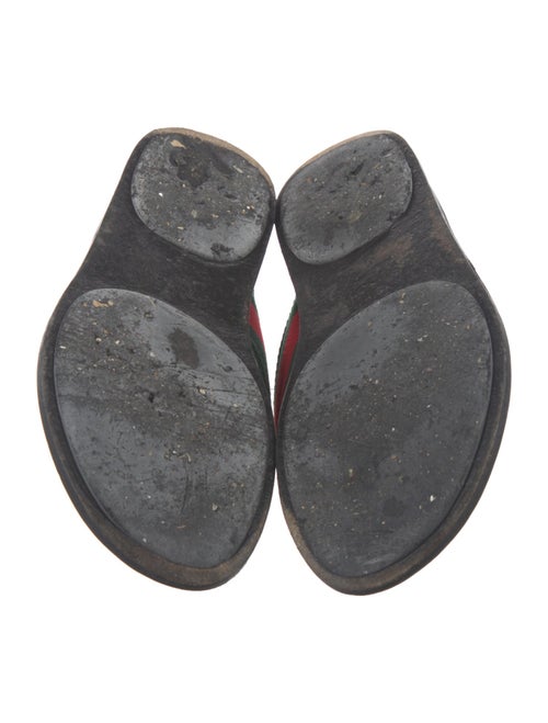 Gucci Web Accent Flip Flops