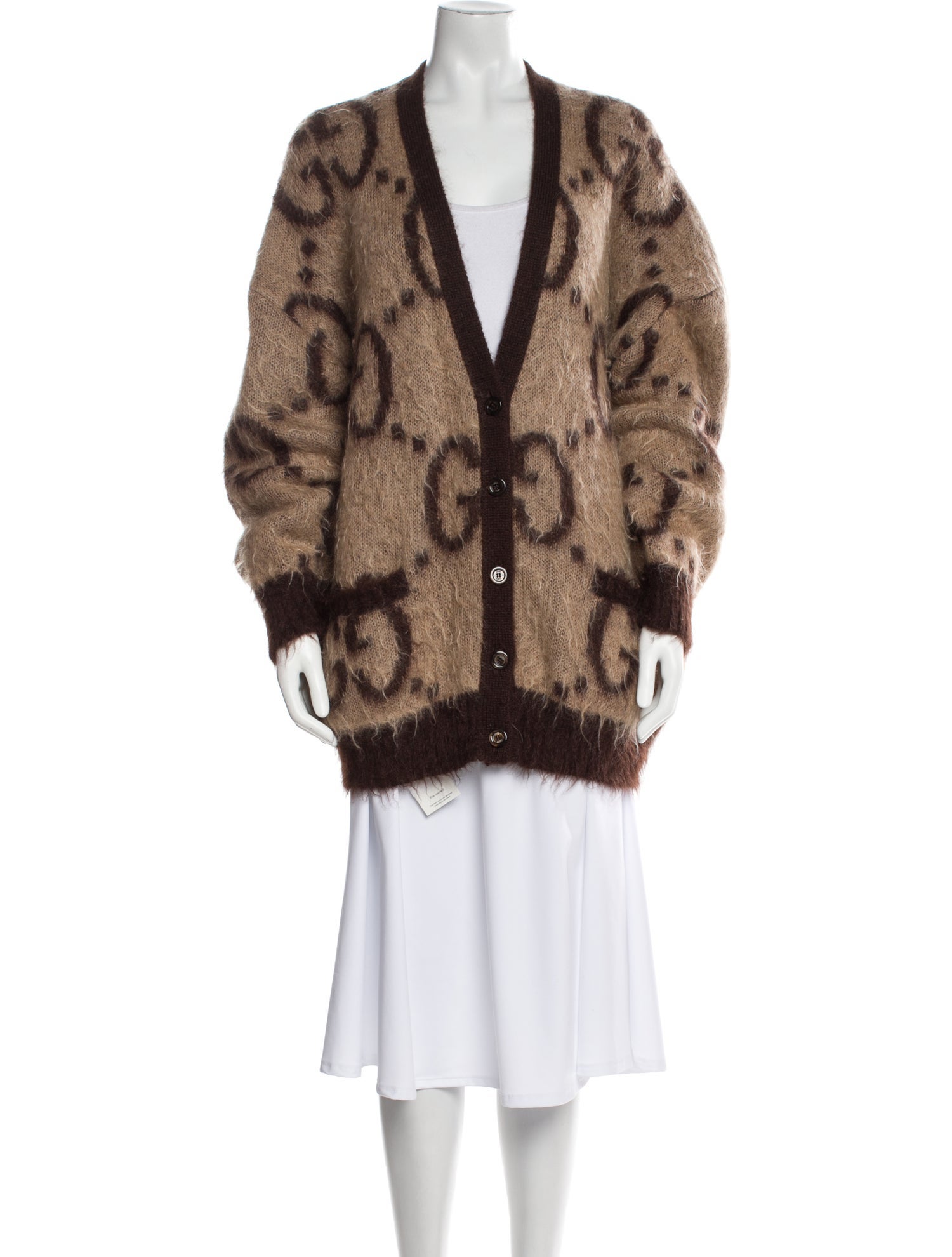 Gucci Mohair Printed Sweater