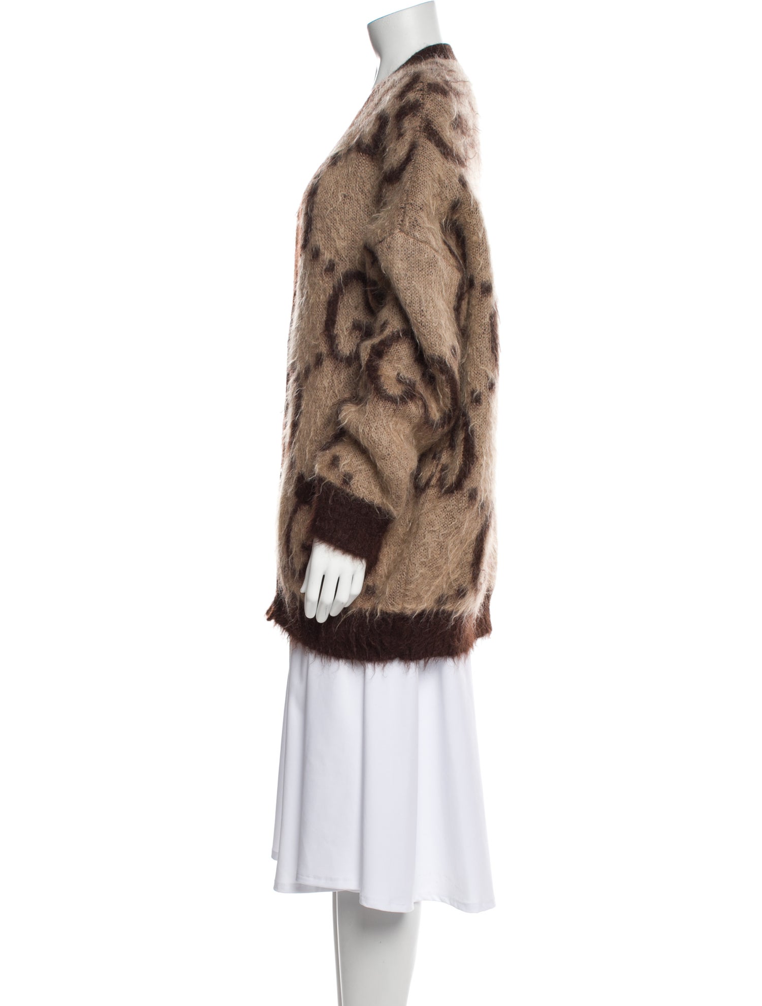 Gucci Mohair Printed Sweater