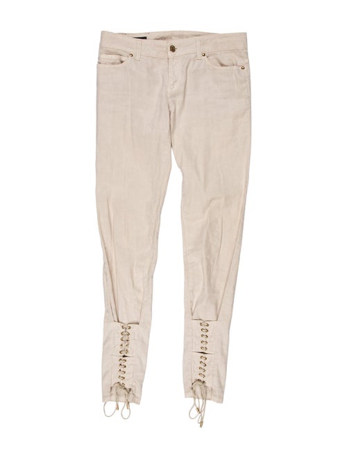 Gucci Linen Skinny Leg Pants