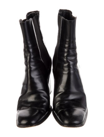 Gucci Leather Chelsea Boots