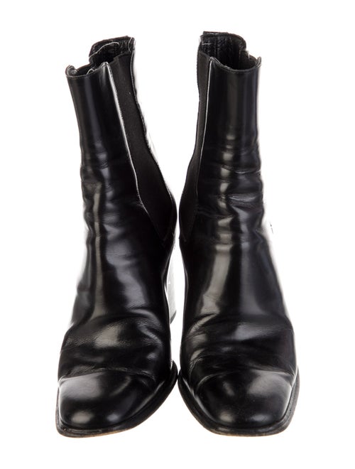 Gucci Leather Chelsea Boots