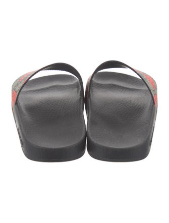 Gucci GG Canvas Slides