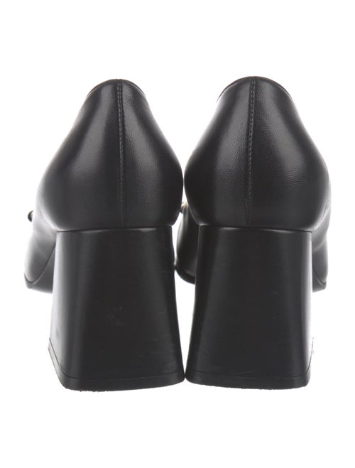 Gucci Horsebit Accent Leather Pumps