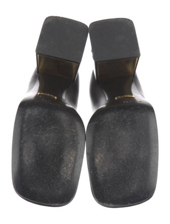 Gucci Horsebit Accent Leather Pumps