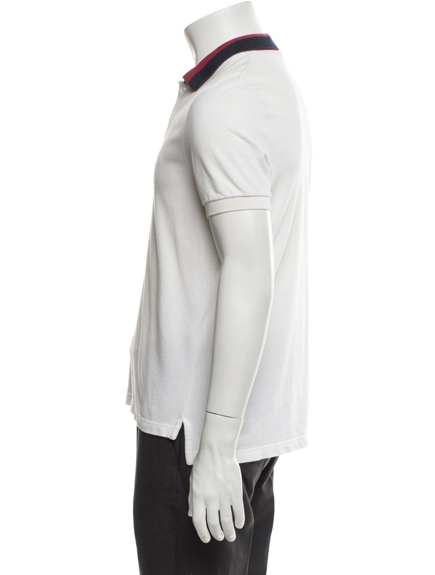 Gucci Vintage Web Accent Polo Shirt