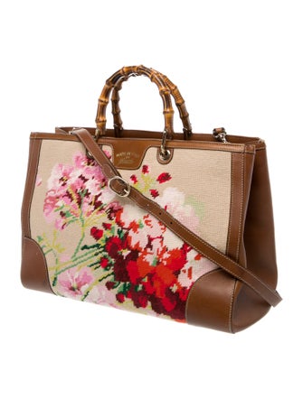 Gucci Blooms Bamboo Shopper