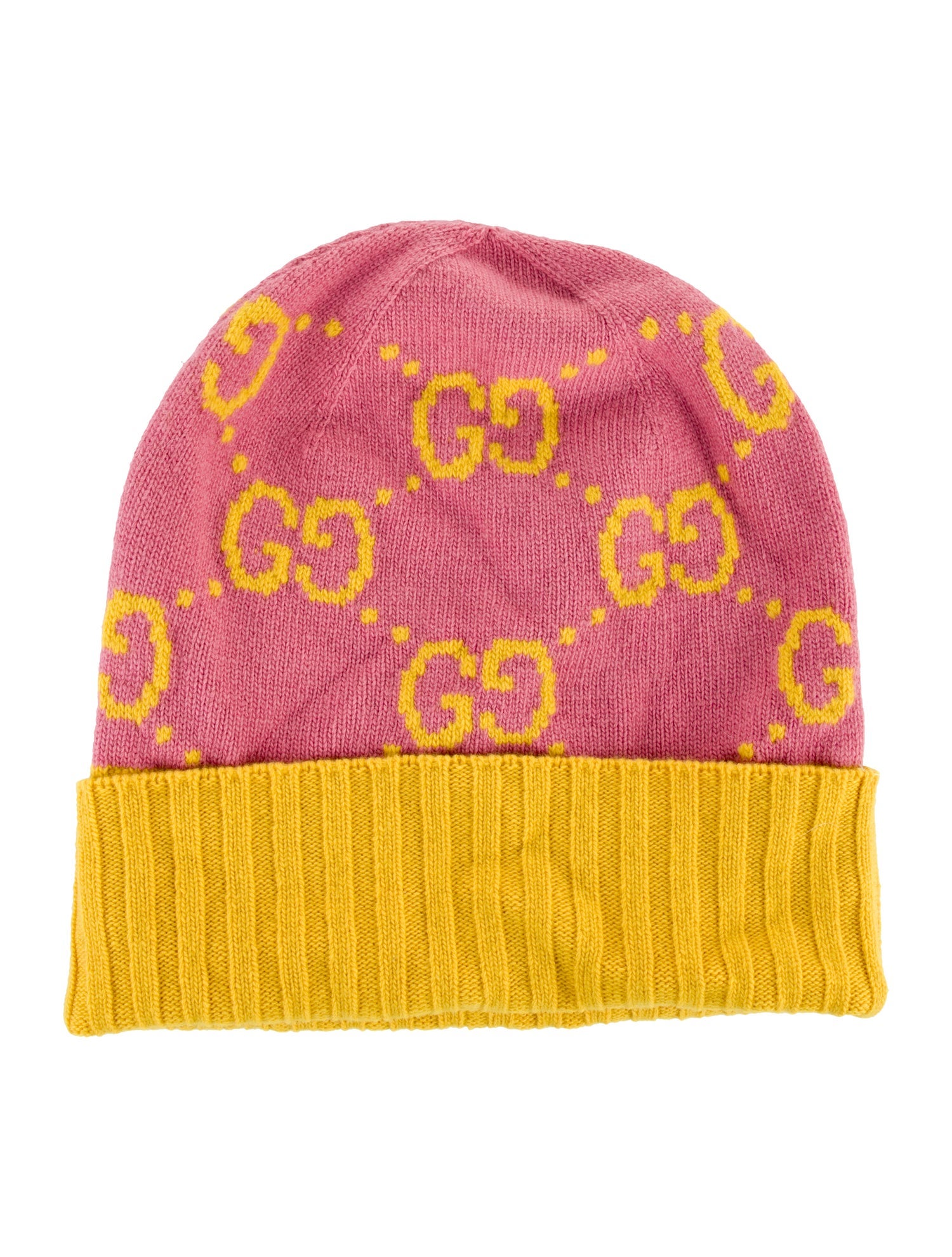 Gucci GG Monogram Wool Beanie