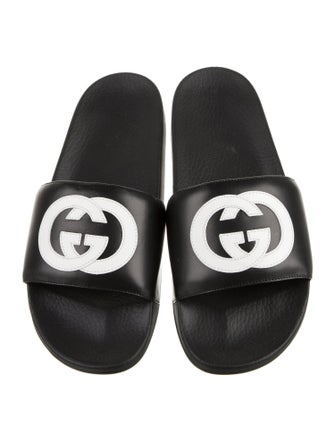 Gucci Satin Printed Loafers