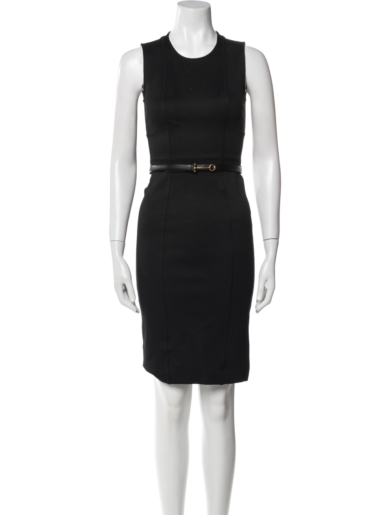 Gucci Crew Neck Knee-Length Dress