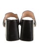Gucci Horsebit Accent Leather Slides