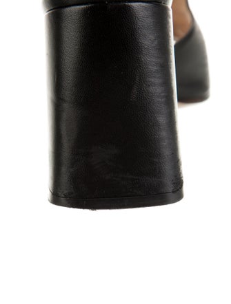 Gucci Horsebit Accent Leather Slides