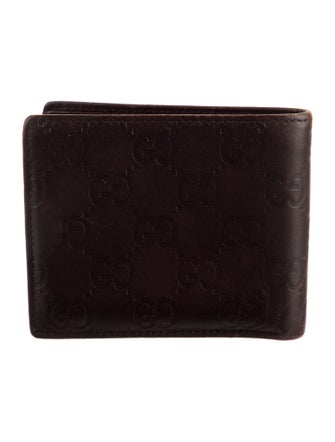 Gucci GG Signature Leather Bifold Wallet