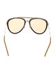Gucci Aviator Tinted Sunglasses