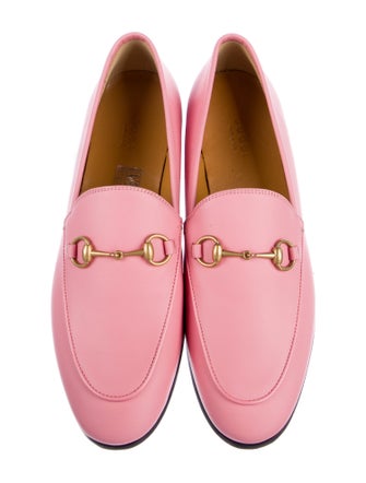 Gucci Horsebit Accent Leather Loafers