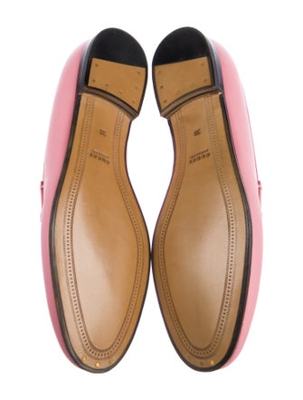 Gucci Horsebit Accent Leather Loafers