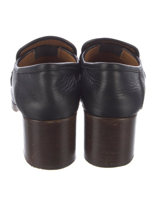 Gucci Horsebit Accent Leather Pumps