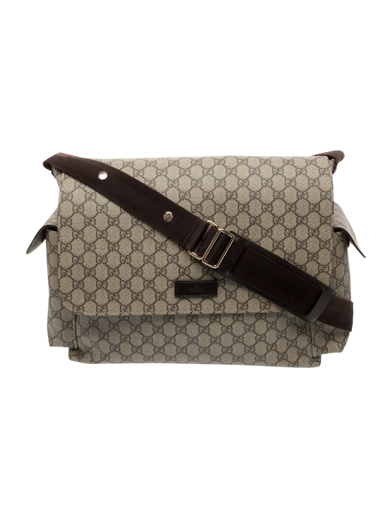 Gucci Monogram Print Diaper Bag