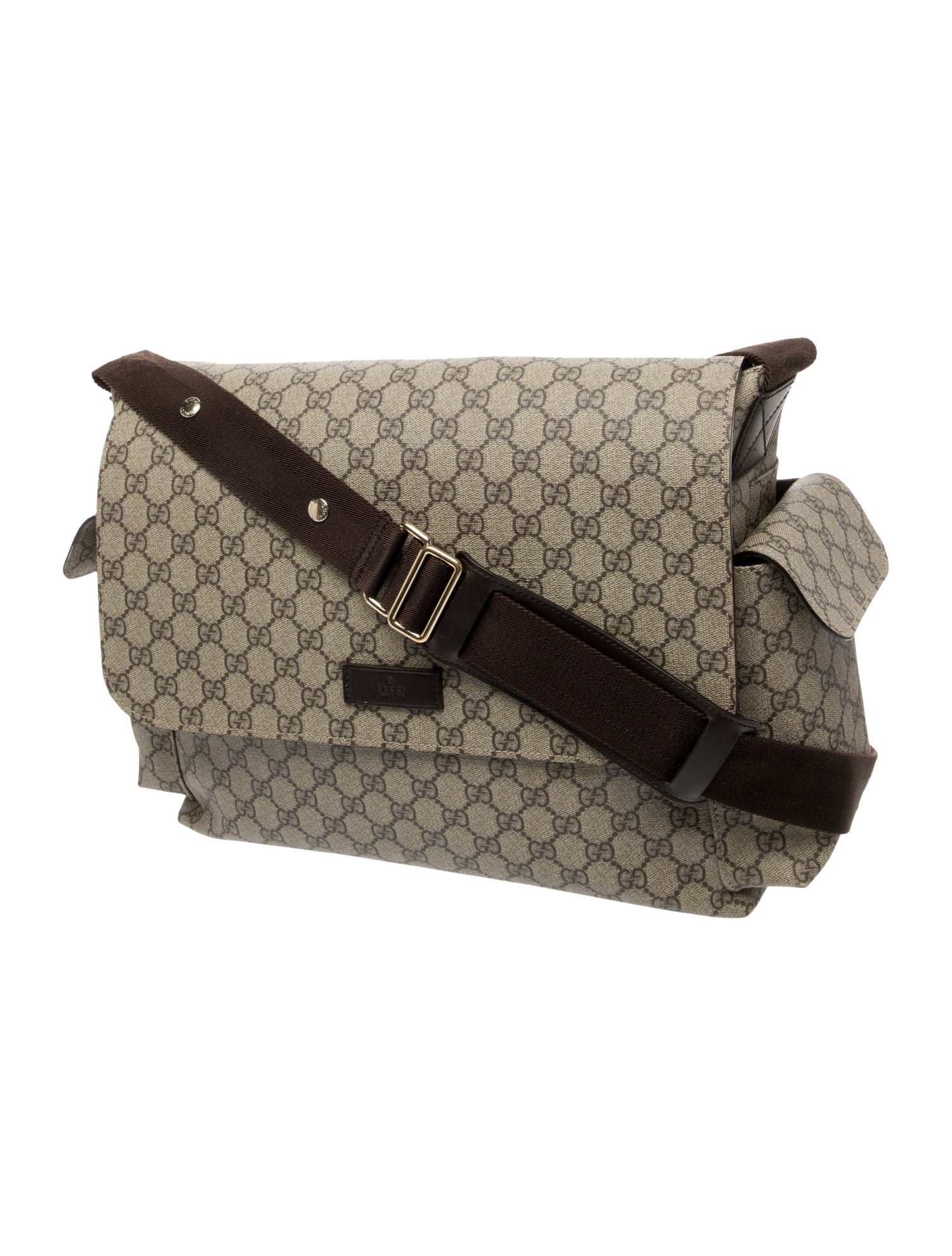 Gucci Monogram Print Diaper Bag