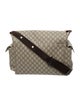 Gucci Monogram Print Diaper Bag