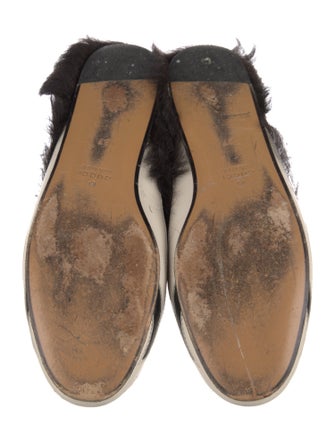 Gucci Horsebit Accent Leather Mules