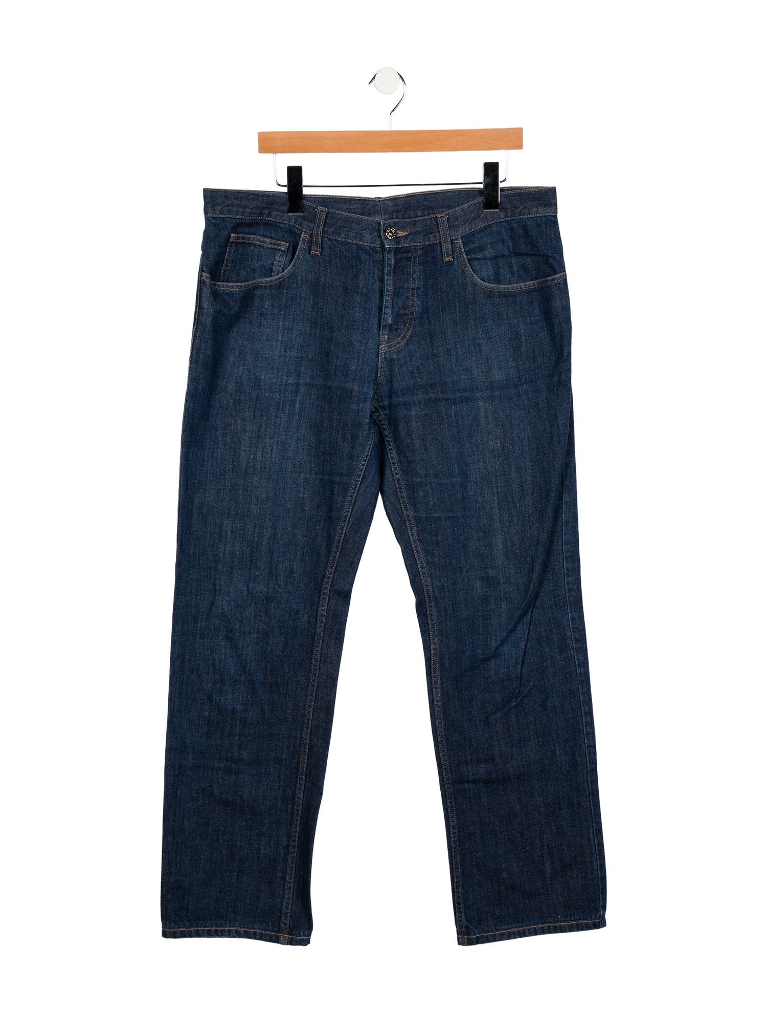 Gucci 1955 Horsebit Accent Straight-Leg Jeans