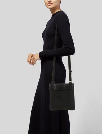 Gucci Canvas Shoulder Bag