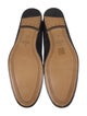 Gucci Web Accent Suede Loafers