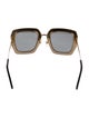 Gucci Oversize Tinted Sunglasses