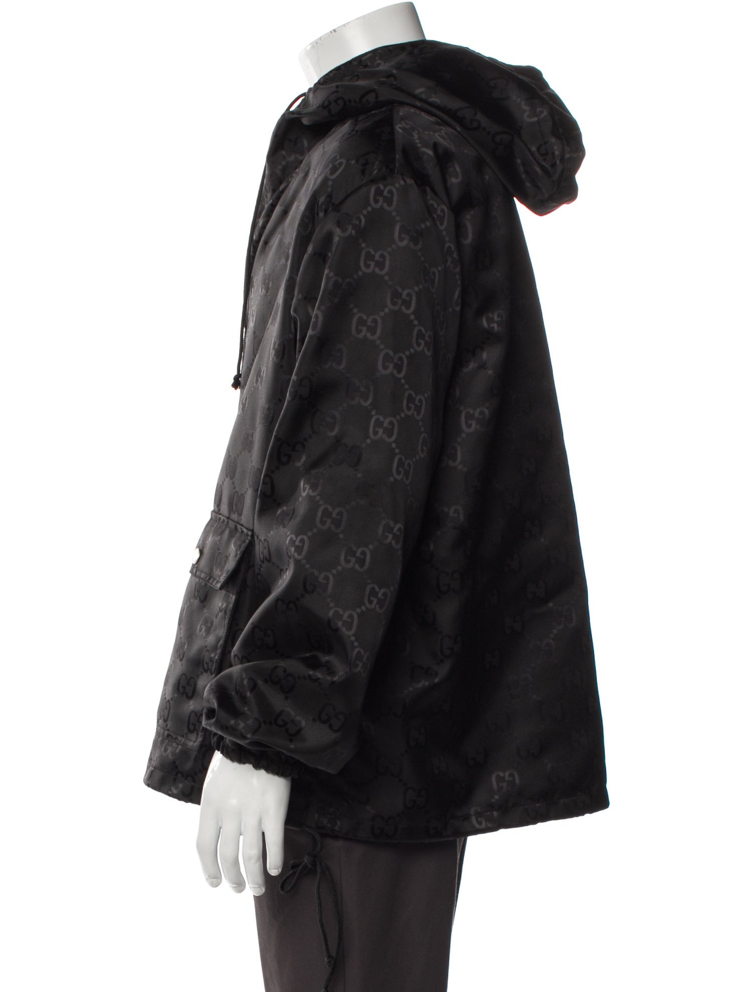 Gucci 2022 GG Nylon Puffer Coat