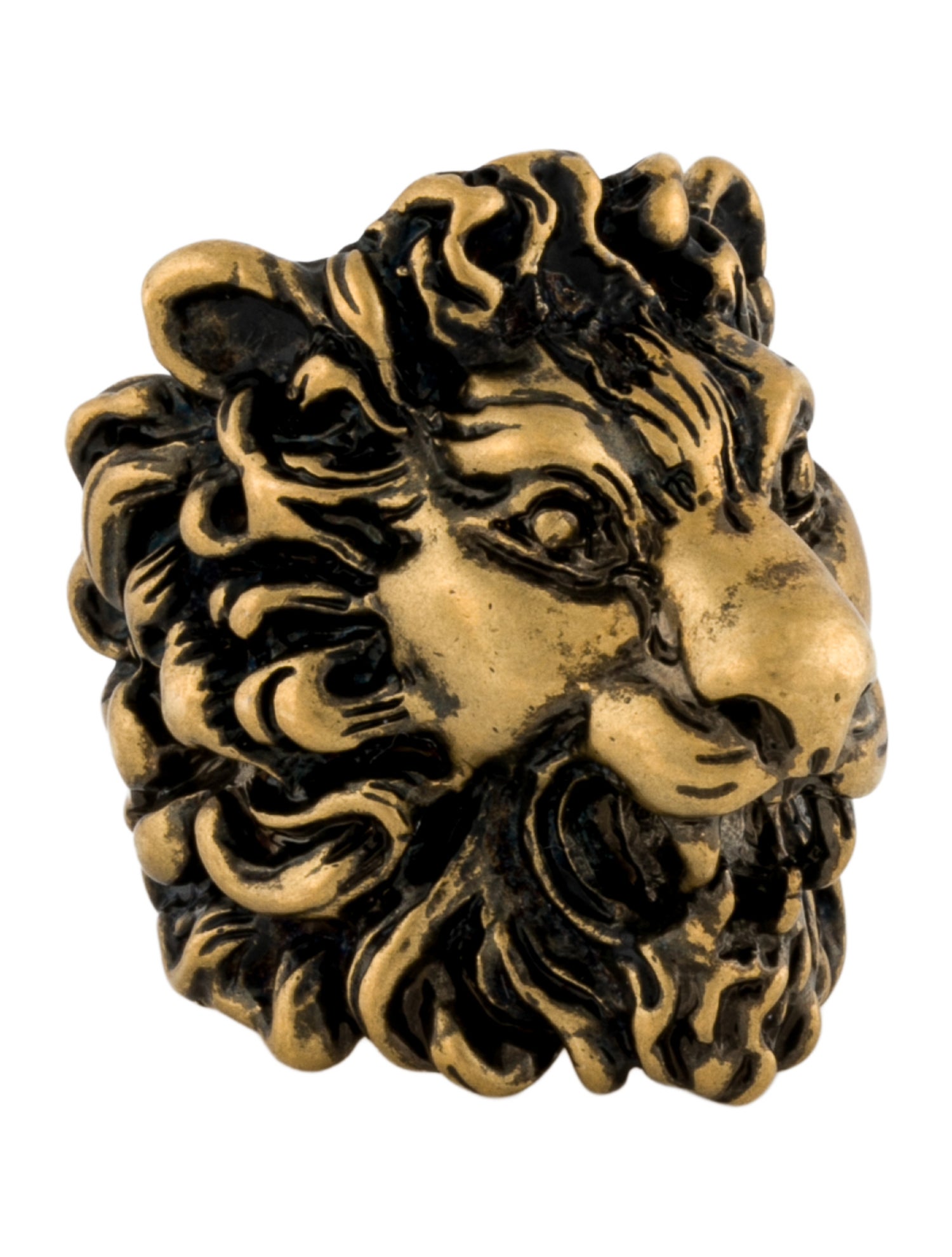 Gucci Lion Head Ring