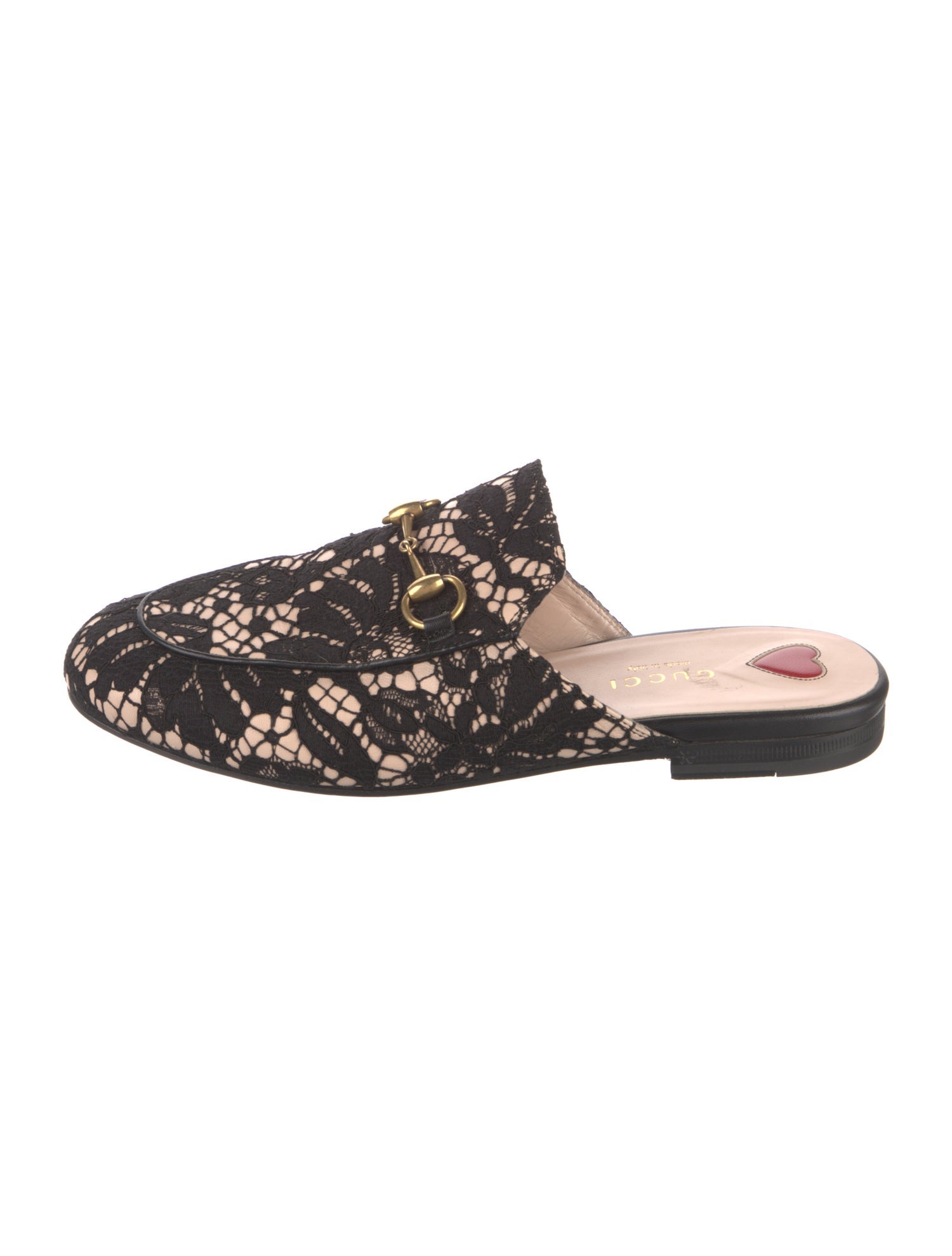 Gucci Princetown Mule Horsebit Accent Mules