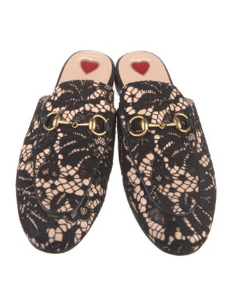 Gucci Princetown Mule Horsebit Accent Mules