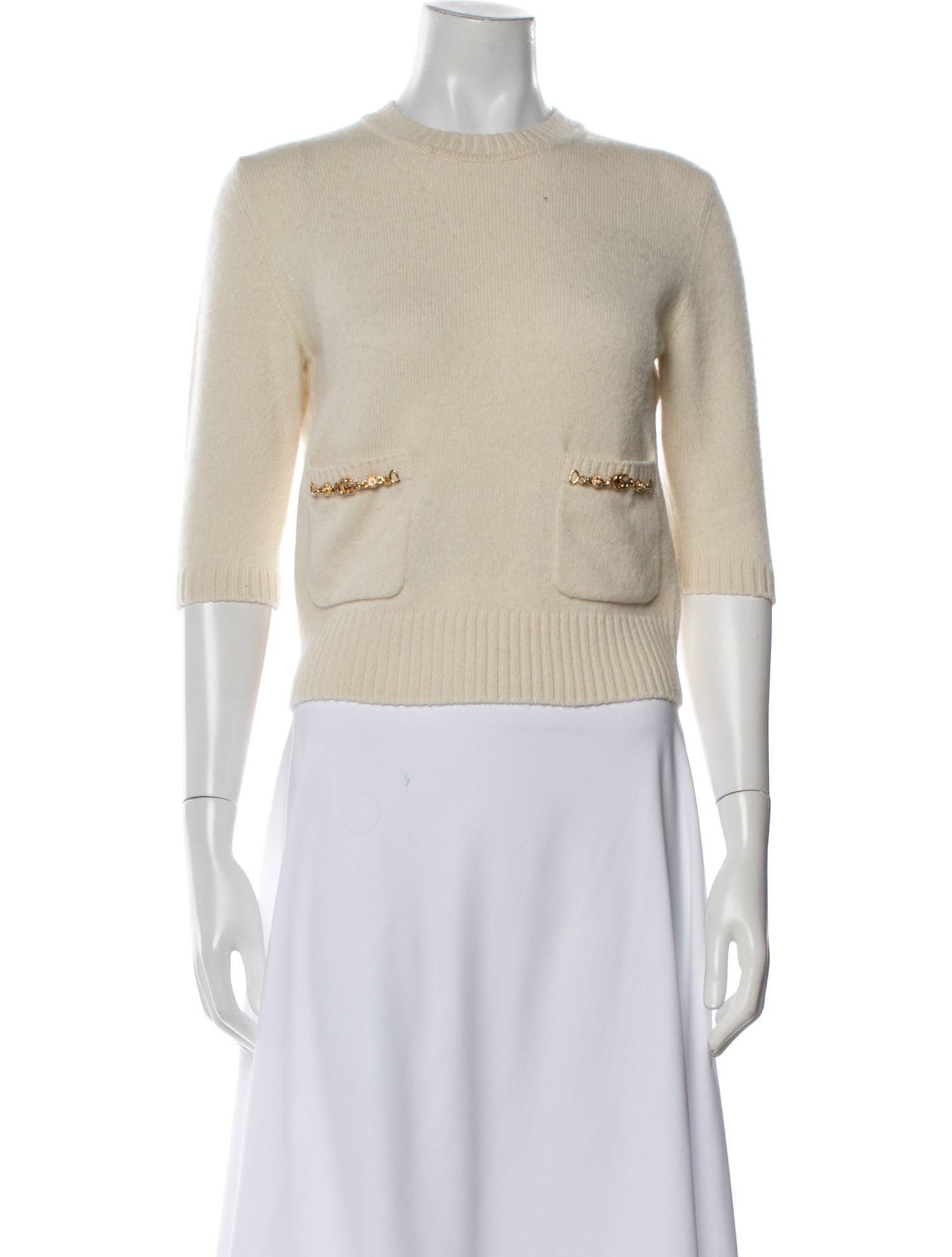 Gucci Cashmere Crew Neck Sweater