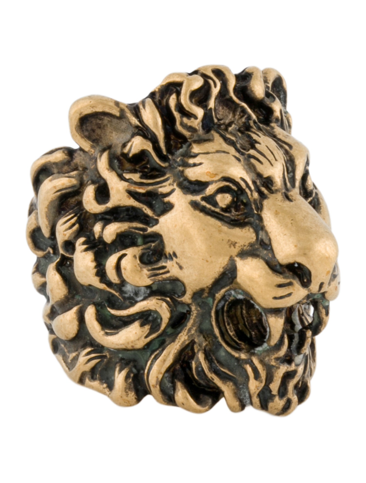 Gucci Lion Head Ring