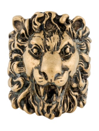 Gucci Lion Head Ring