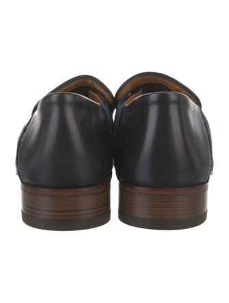 Gucci GG Embossed Velvet Dress Loafers