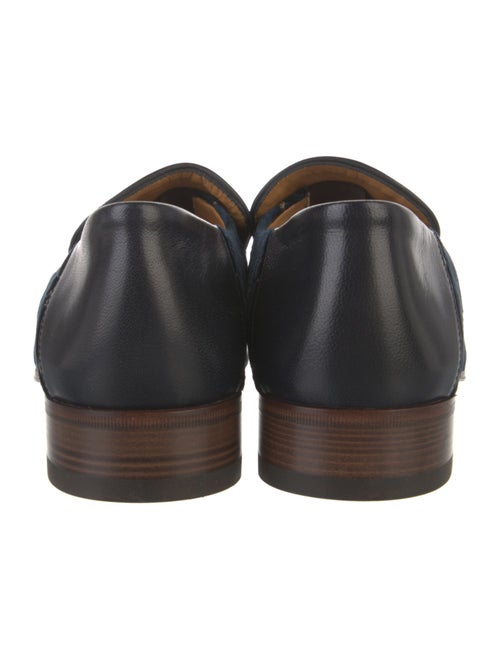 Gucci GG Embossed Velvet Dress Loafers