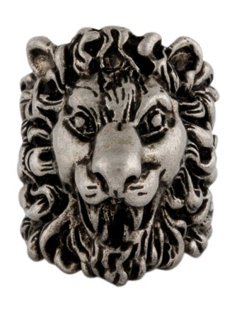 Gucci Lion Head Ring