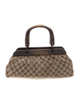 Gucci GG Canvas Top Handle Bag