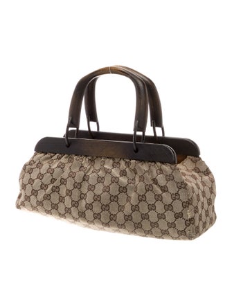 Gucci GG Canvas Top Handle Bag